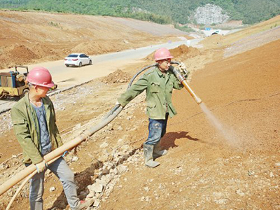 客土喷播 客土喷播 - 安平县佰泰金属丝网制品有限公司